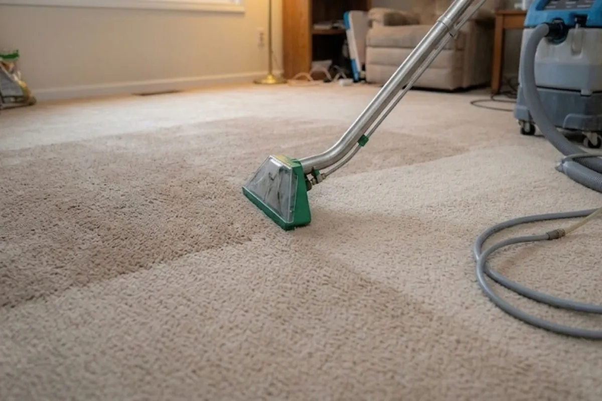 Water extraction during water mitigation in a Roswell, GA home